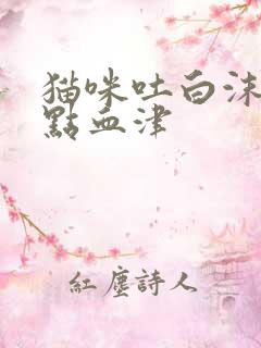 猫咪吐白沫子带点血津