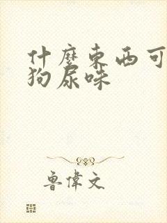 什么东西可以去狗尿味