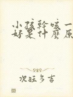 小孩干咳一直不好是什么原因