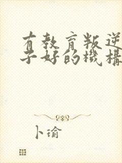 有教育叛逆期孩子好的机构吗