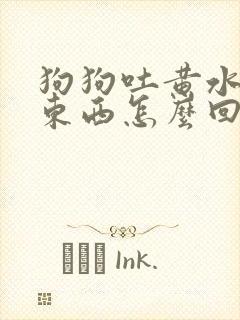 狗狗吐黄水不吃东西怎么回事