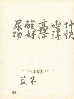 尿酸高吃什么食物好降得快