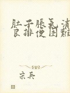 肚子胀气消化不良排便困难怎么办