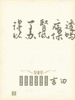 得了肾病透析可以办低保吗