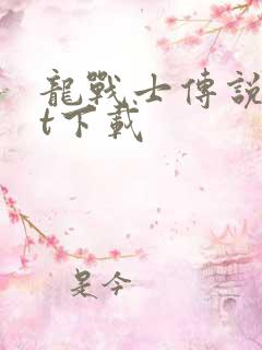 龙战士传说txt下载