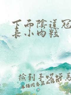 下面阴道冠状沟长小肉粒