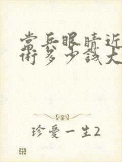 当兵眼睛近视手术多少钱大约费用