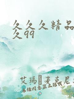 久久久精品久久久99
