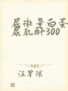 尿微量白蛋白/尿肌酐300