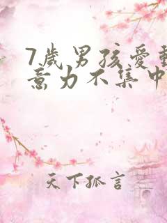 7岁男孩爱动注意力不集中