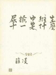 尿检中维生素c十一是什么原因