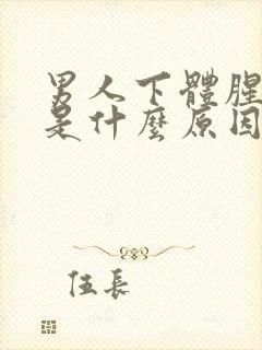 男人下体腥臭味是什么原因