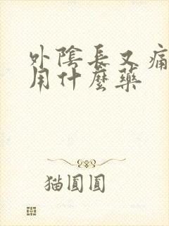 外阴长又痛又痒用什么药