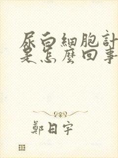 尿白细胞计数高是怎么回事