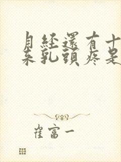 月经还有十几天来乳头疼是咋回事