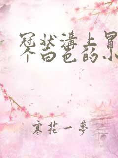 冠状沟上冒出一个白色的小颗粒