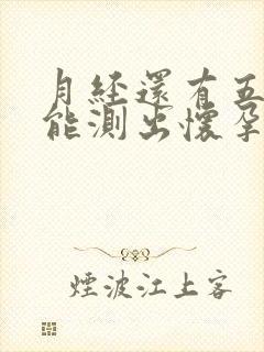 月经还有五天来能测出怀孕吗