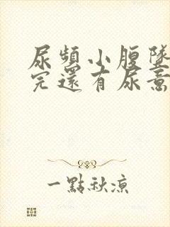 尿频小腹坠胀尿完还有尿意吃什么药