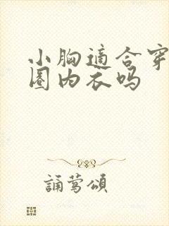 小胸适合穿无钢圈内衣吗