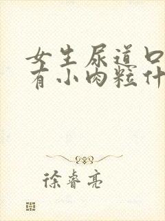 女生尿道口上面有小肉粒什么情况