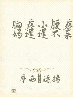 胸疼小腹疼大姨妈迟迟不来怎么回事