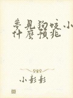 梦见狗咬小孩是什么预兆