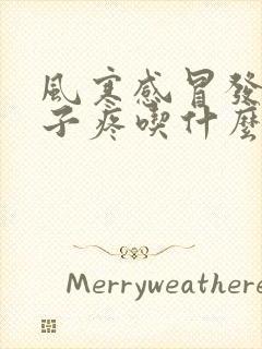 风寒感冒发烧嗓子疼吃什么药