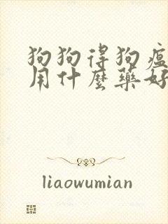 狗狗得狗瘟病毒用什么药好一点