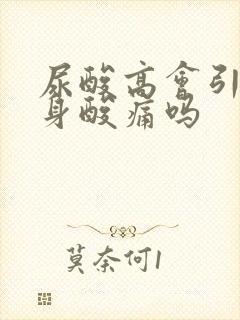 尿酸高会引起全身酸痛吗