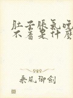 肚子胀气晚上睡不着是什么原因