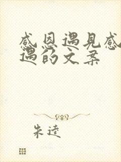 感恩遇见感谢相遇的文案