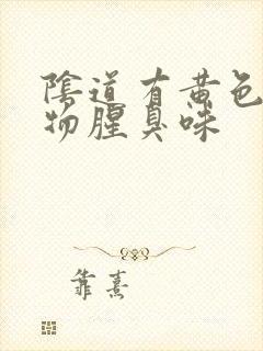 阴道有黄色分泌物腥臭味