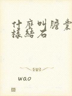 什么叫胆囊泥沙样结石