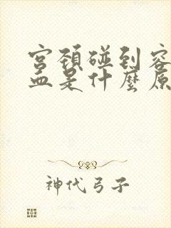 宫颈碰到容易出血是什么原因