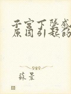 子宫下坠感什么原因引起的