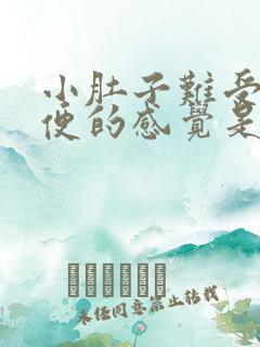 小肚子难受想大便的感觉是怎么回事