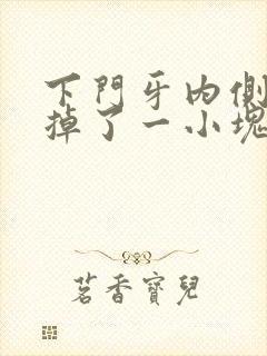 下门牙内侧根部掉了一小块怎么办