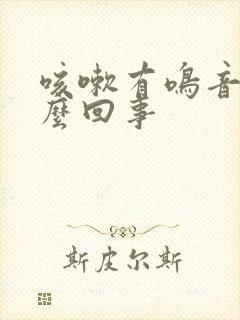 咳嗽有鸣音是怎么回事