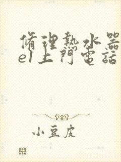 修理热水器显示e1上门电话