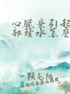 心脏衰引起的肺部积水怎么治疗