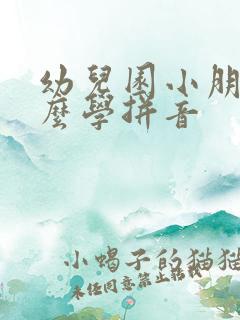 幼儿园小朋友怎么学拼音