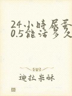 24小时尿蛋白0.5能活多久