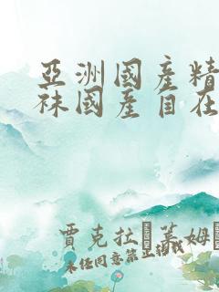 亚洲国产精品丝袜国产自在线