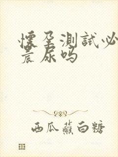 怀孕测试必须是晨尿吗