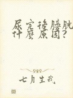 尿完后膀胱疼是什么原因?