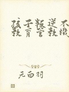 孩子叛逆不听话教育管教机构