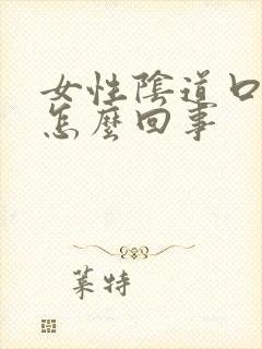 女性阴道口糜烂怎么回事