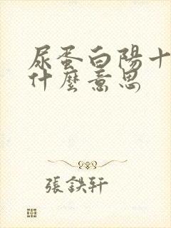 尿蛋白阳十1是什么意思