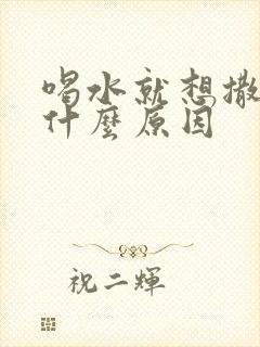 喝水就想撒尿是什么原因