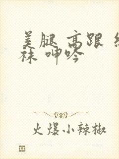 美腿 高跟 丝袜 呻吟